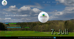 Desktop Screenshot of gc-eschenrod.de